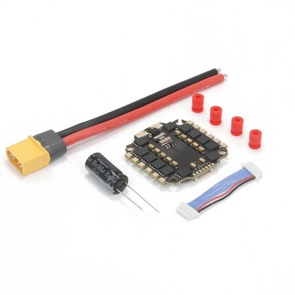 F4V3S Plus Flight Controller Stack — Betaflight F4 V3S + BLS 45A/60A 4-in-1 ESC for FPV Quadcopter (Mark4 APEX)