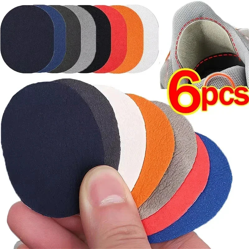 Sports Shoes Heel Repair Stickers – Suede Anti-Wear Self-Adhesive Patches & Insoles