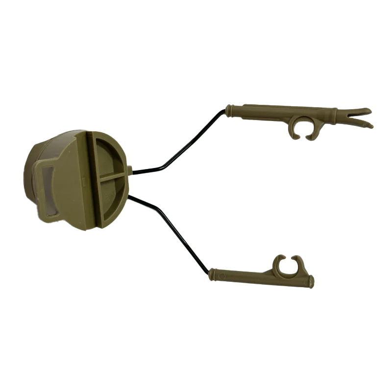 Tactical Headset Bracket – Ops Core Helmet ARC Rail Adapter Set for Comtac II Series Military Noise Cancelling Headset