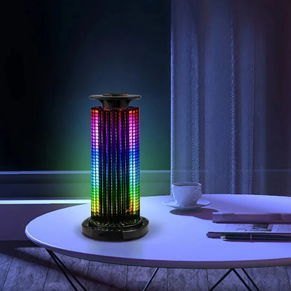 RGB Music Rhythm Light - 4D Panoramic Sound Activated LED Atmosphere Lamp