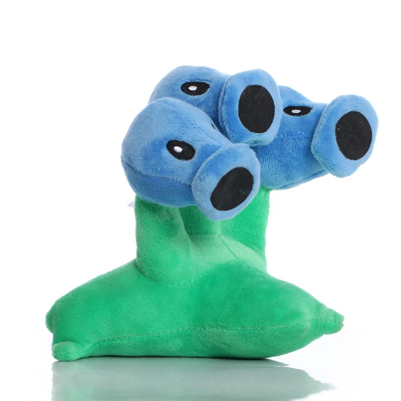Plants vs Zombies 2 Plush Toys — Peashooter & Sunflower Stuffed Dolls Anime PVZ Gift for Kids