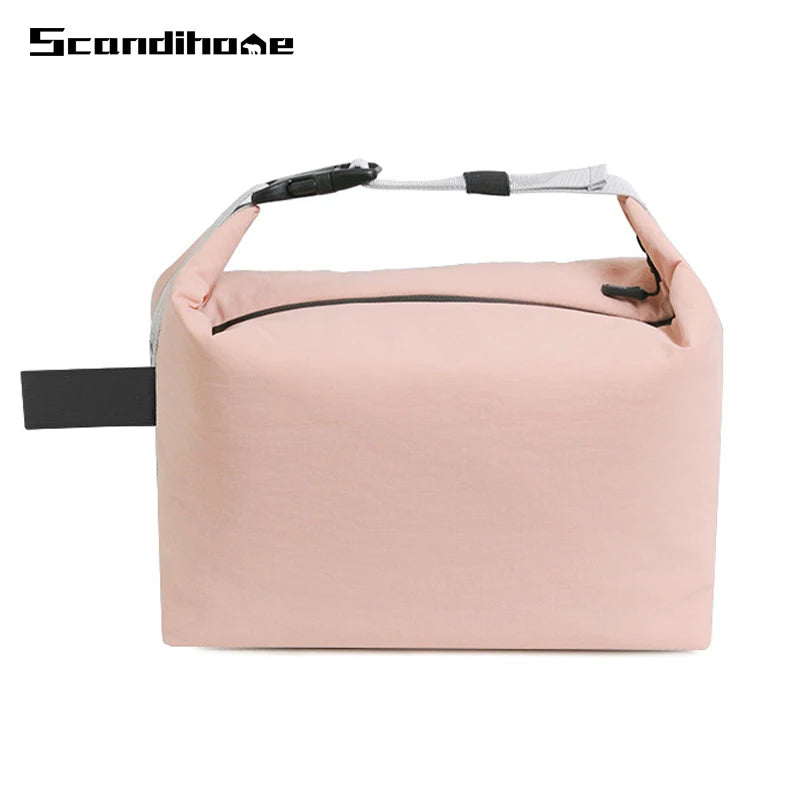 Insulated Lunch Bag — Aluminum Foil Bento Meal Pack with Ice Pack, Portable Food Storage for Picnic & Dinner