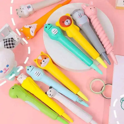 Cute Soft Gel Pen – Kawaii Cartoon Pen for School, Office, and Creative Stationery Supplies