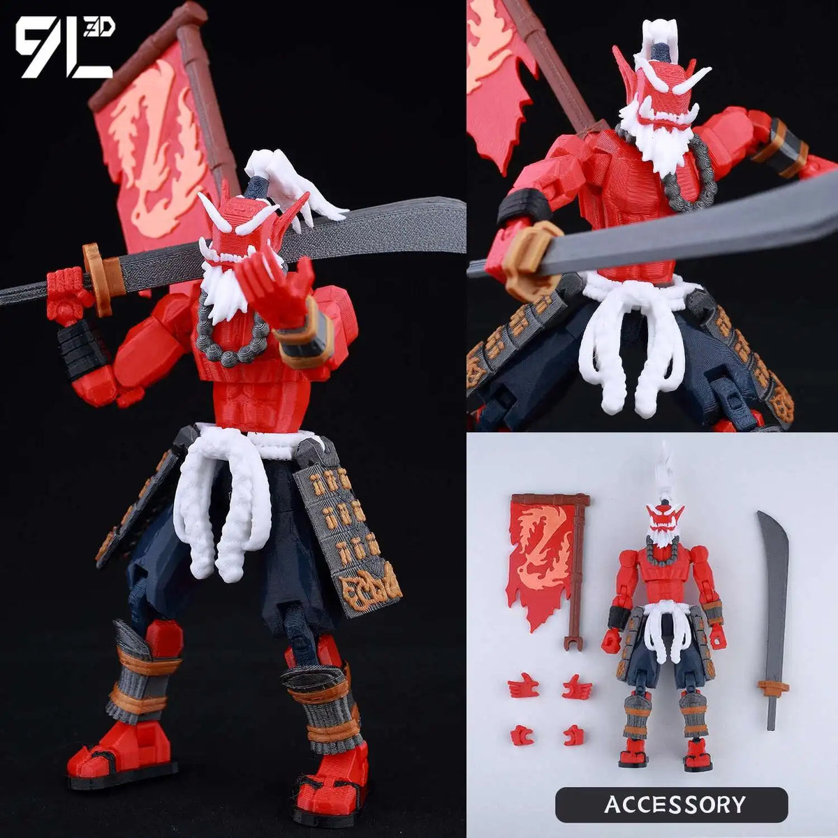 Venom Spider-Man Lucky13 Dummy13 Action Figure - 3D Printed T13 Multi-Jointed Anime Collectible Toy