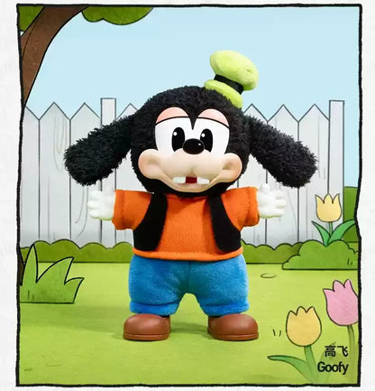 Original Pop Mart Mickey Family Keychain — Cute Vinyl Figure Blind Box for Kids & Collectors