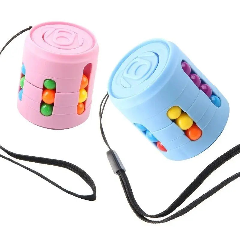 Multifunction Fidget Spinner Toy - Colorful Bean Finger Spinner for Stress Relief, Focus & Relaxation for Kids and Adults