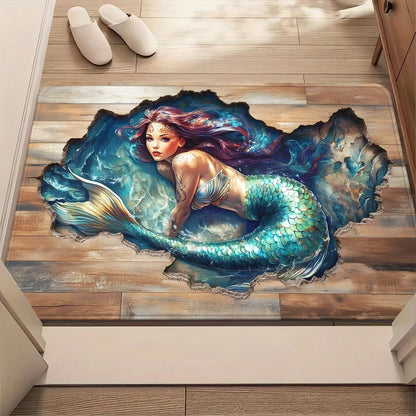 3D Astronaut Space Galaxy Area Rug – Non-Slip Cosmic Bedroom & Living Room Carpet for Teens Home Decor Gift