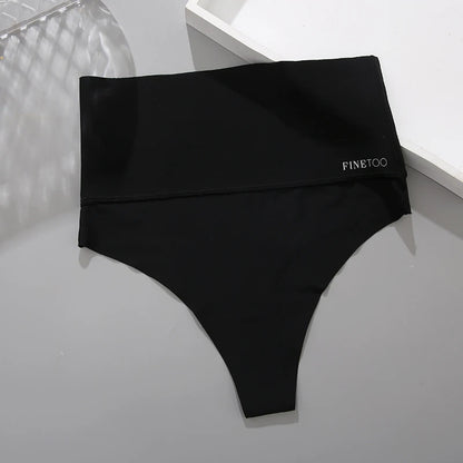 4PCS Seamless Ice Silk Panties Set for Women – Low Waist G-String, Soft Ultra-Thin Sexy Underwear Briefs