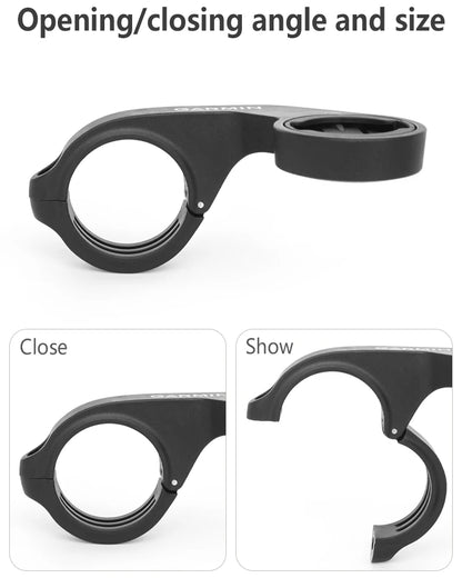 Garmin Edge 530 Wall & Handlebar Mount – GPS Speedometer Cradle for Bike, GoPro, and Cycling Odometer