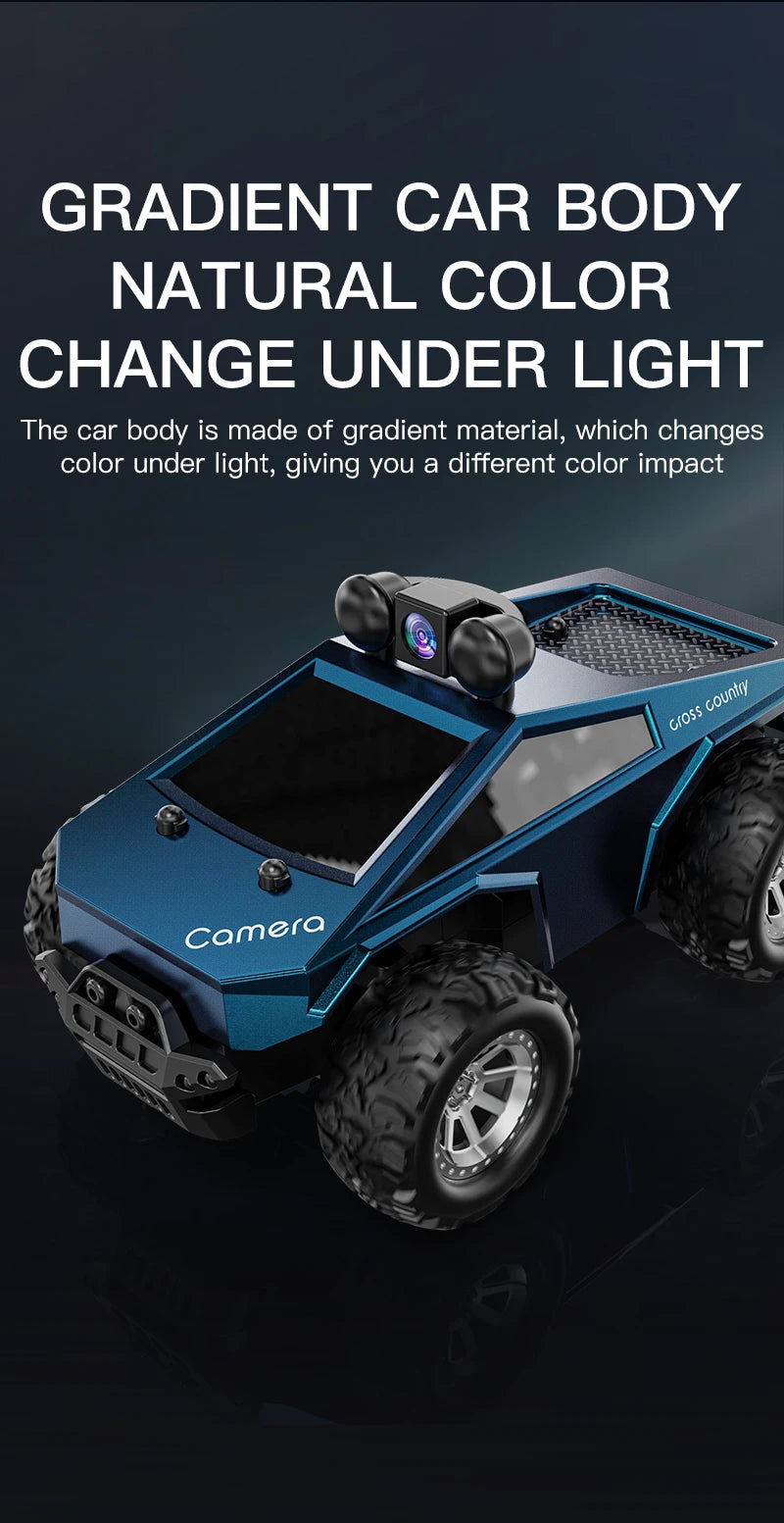 NEW KF29 RC Car with HD Camera – FPV Wireless Remote Control Toy for Photos, Videos & Conversation Gift