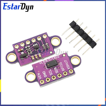 VL53L0X Laser Ranging Sensor Module - 940nm ToF I2C Distance Sensor for Robot Obstacle Avoidance and Industrial Automation