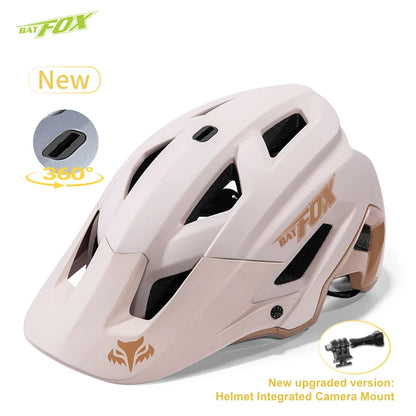 BATFOX MTB Cycling Helmet – Ultralight Men’s Bicycle Helmet Casco for Mountain & Road Racing Speedframe Safety Gear