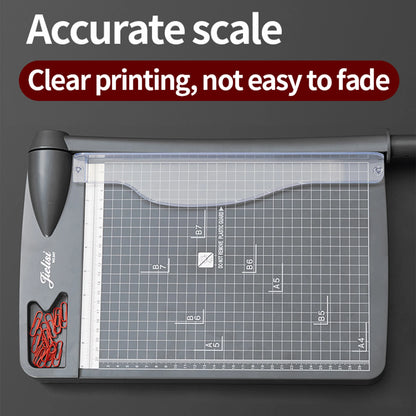 JIELISI Mini A4 Paper Trimmer — Desktop Guillotine Cutter with Safety Cutter Head for Precise Paper Cutting