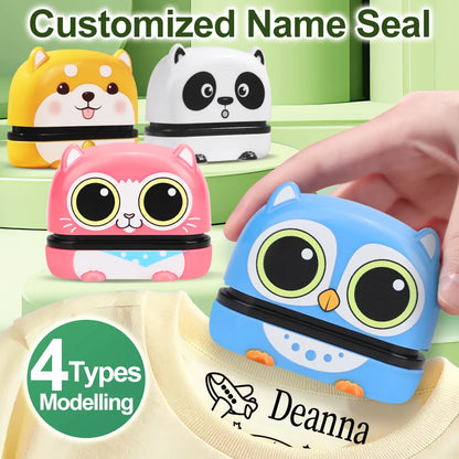 149pcs Personalized Name Stamp Set – Waterproof, Non-Fading Baby & Kindergarten Engraved Seals, Perfect Student Gift