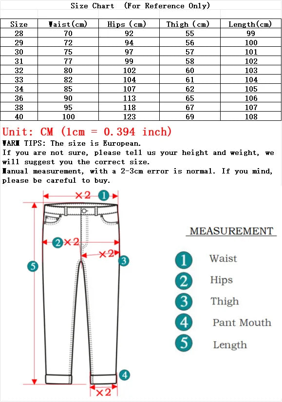 Men’s Spring Autumn Slim Black Jeans — Elastic Straight Korean Vintage Denim Pants for Business & Casual Wear