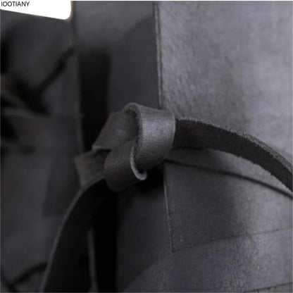 Men’s Renaissance Leather Boots - Medieval Viking Knight Pirate Cosplay Shoes