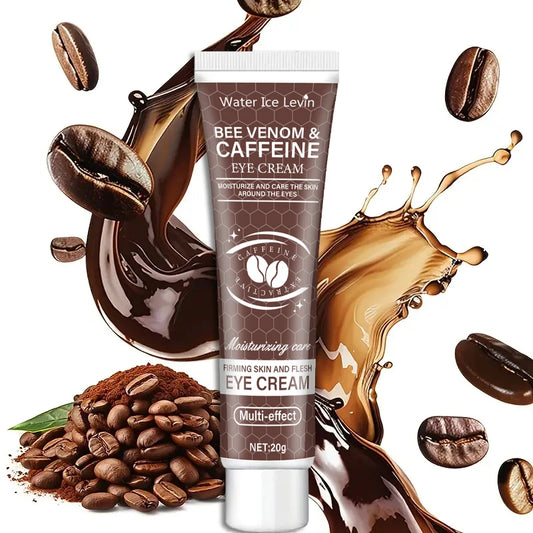 Natural Caffeine Eye Cream 20g – Intensive Moisturizing & Firming Treatment for Dark Circles, Puffiness, Wrinkles & Anti-Aging Eye Care