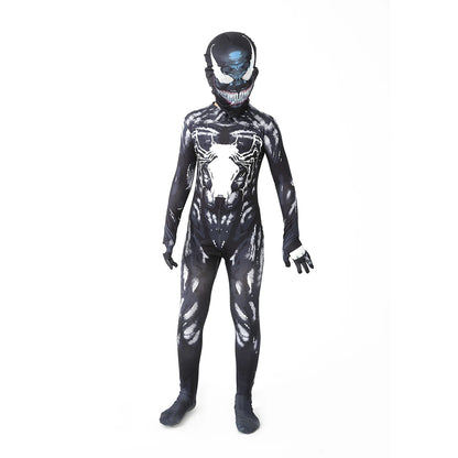 Venom Cosplay Costume – Superhero Halloween Jumpsuit Suit Symbiote Spider-Man Outfit