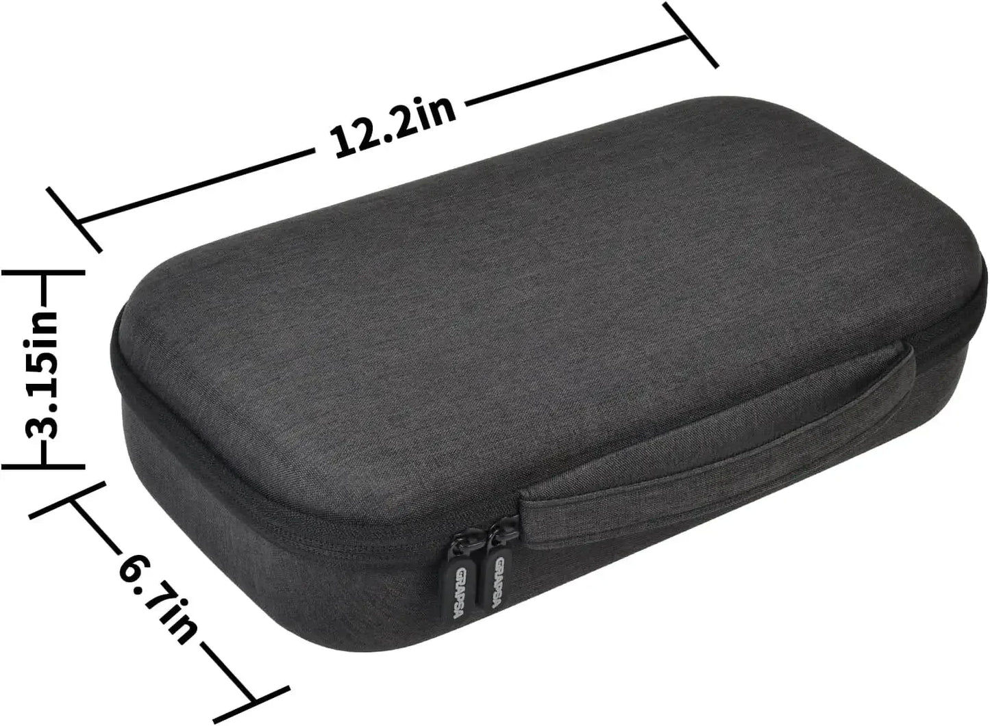 Travel Sunglasses Organizer Case Bag for Men and Women – Polarized Sunglasses Storage Holder (Bag Only)