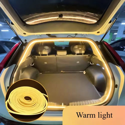 Car LED Trunk Ambient Light Strip — High Brightness, Wireless, Auto-Sensing Interior Tailgate Decoration