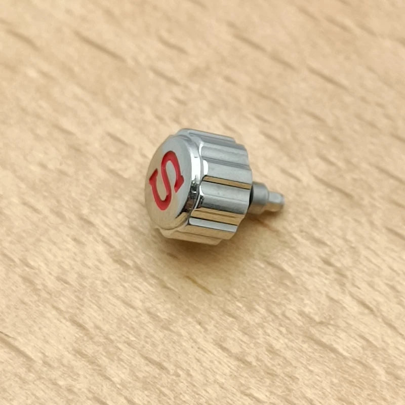 Silver, Gold & Black Watch Crown — Replacement for NH34/NH35/NH36 Movements SKX007