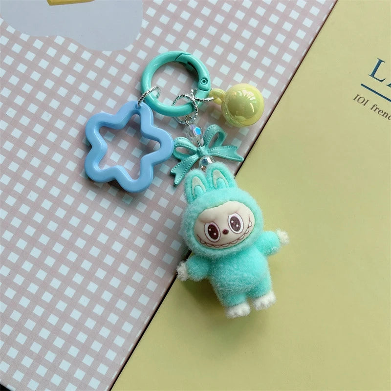 Cartoon Key Ring – Cute Backpack Pendant Gift for Students and Couples