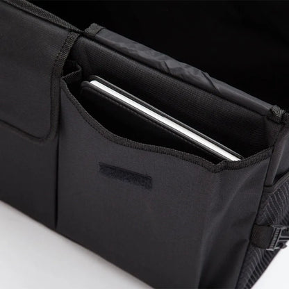 Universal Folding Car Trunk Organizer - Multifunctional Storage Container Bag for Tools, Food, and Accessories, Compact and Durable Trunk Box for All Cars