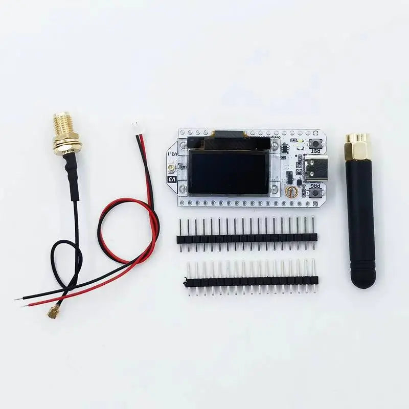 Heltec LoRa 32 V3 ESP32 Meshtastic Development Board with Case - 868MHz SX1262, WiFi & 0.96" OLED Display for Arduino IoT