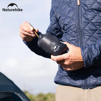 Naturehike Winter Duck Down Foot Cover - Waterproof, Ultralight Warm Booties for Hiking & Camping, Soft Slippers/Socks 650FP