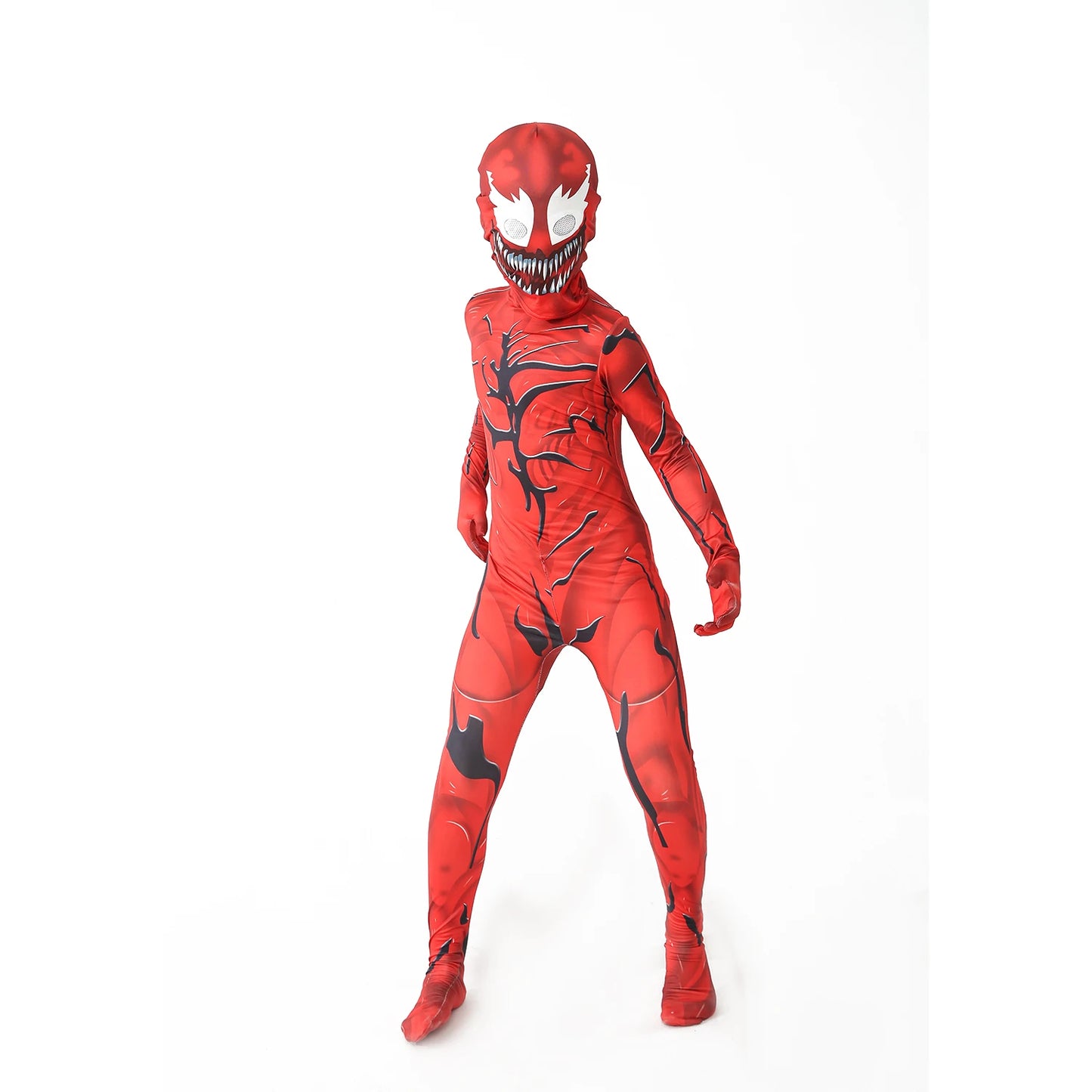 Venom Cosplay Costume – Superhero Halloween Jumpsuit Suit Symbiote Spider-Man Outfit