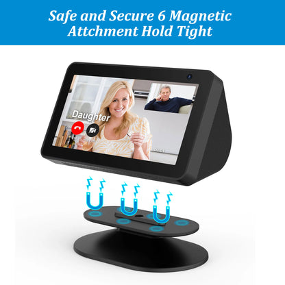 Adjustable Echo Show Stand - Ergonomic Anti-Slip Display Holder for Echo Show 5 & 8 1st/2nd Gen