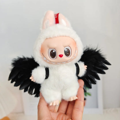 Labubu V1 V2 V3 Doll Clothes — Plush Idol Angel Wings Series DIY Decoration & Accessories Gift