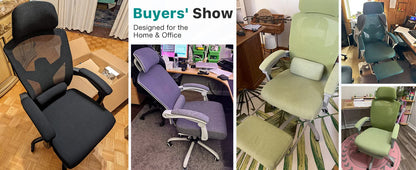 Ergonomic Reclining High Back Mesh Chair - Rocking Gaming & Computer Desk Chair with Lumbar Support Pillow and Swivel Rolling Base