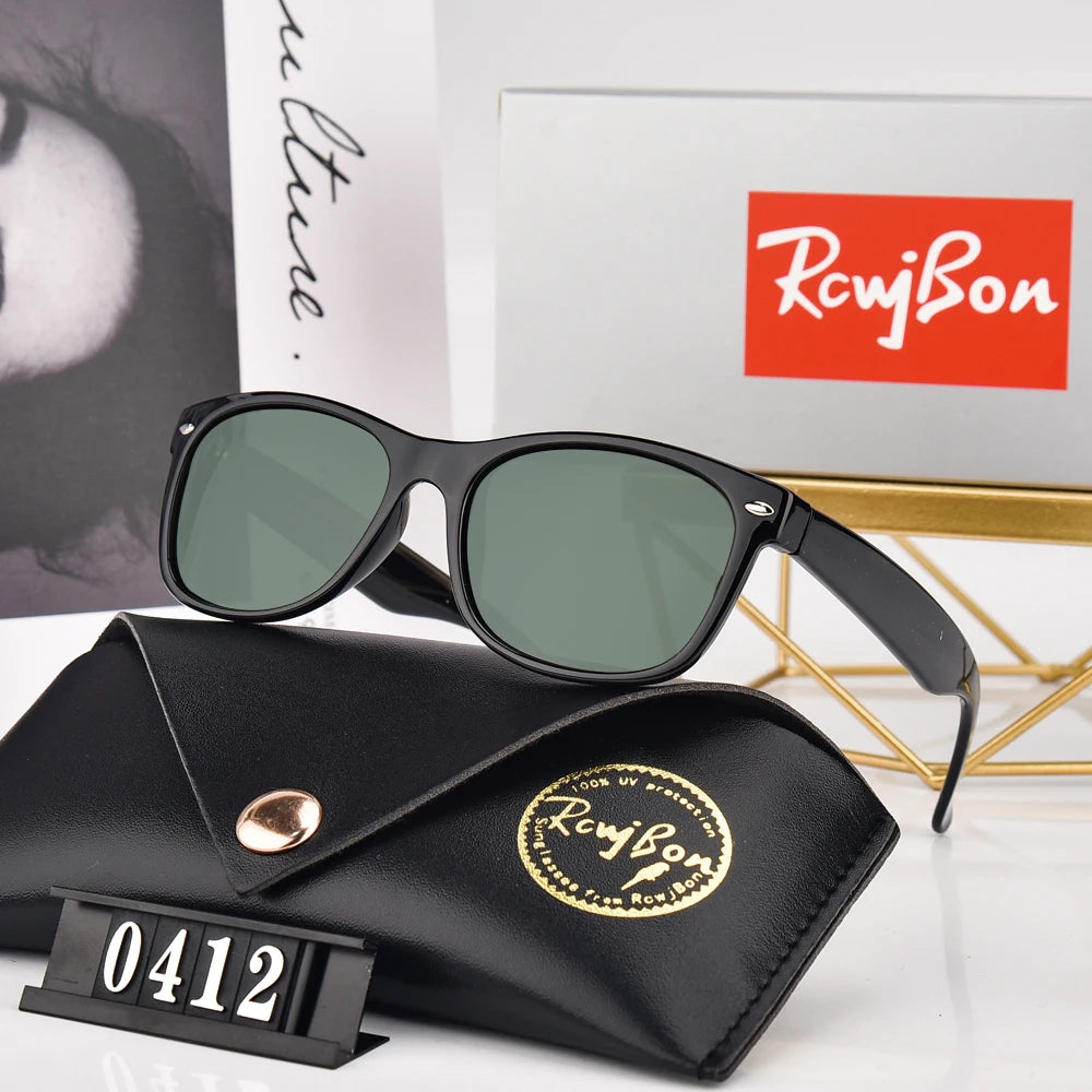 Luxury 2140 Polarized Sunglasses – Men & Women Vintage Square UV400 Shades for Driving & Fishing