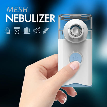 Handheld Portable Silent Mesh Nebulizer – Auto-Clean Inhaler for Kids, Portable Inhalator & Nebulizador