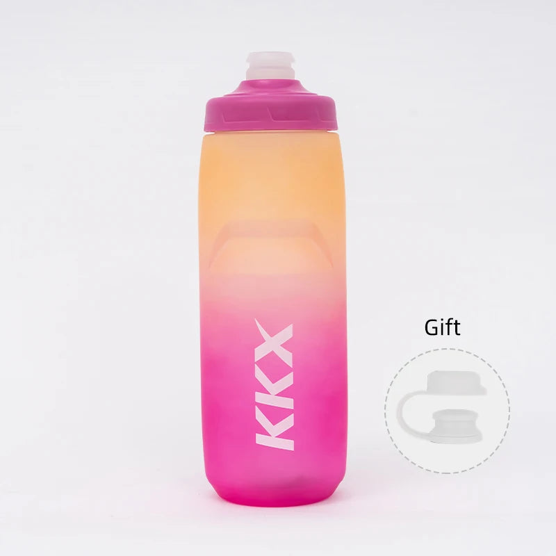 KKX Cycling Water Bottle - 620ml/750ml Leak-Proof PP5 Bottle for MTB, Road Bike & Outdoor Sports