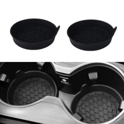 Non-Slip Silicone Car Cup Coaster Mat – Auto Drink Holder Pad for Interior Protection & Decoration Accessories
