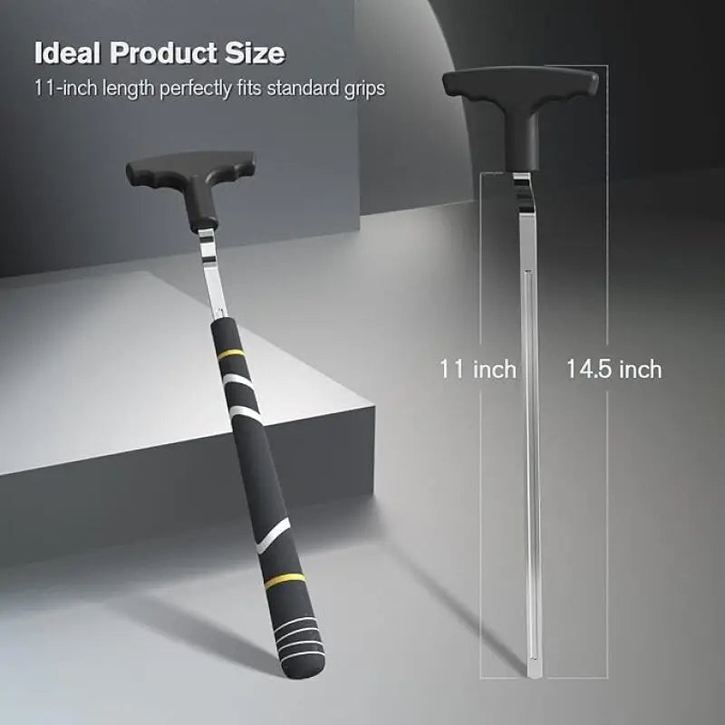 Golf Grip Removal Tool – V-Groove Grip Remover Saver for Standard Length Grips, Golf Grip Kit & Tools