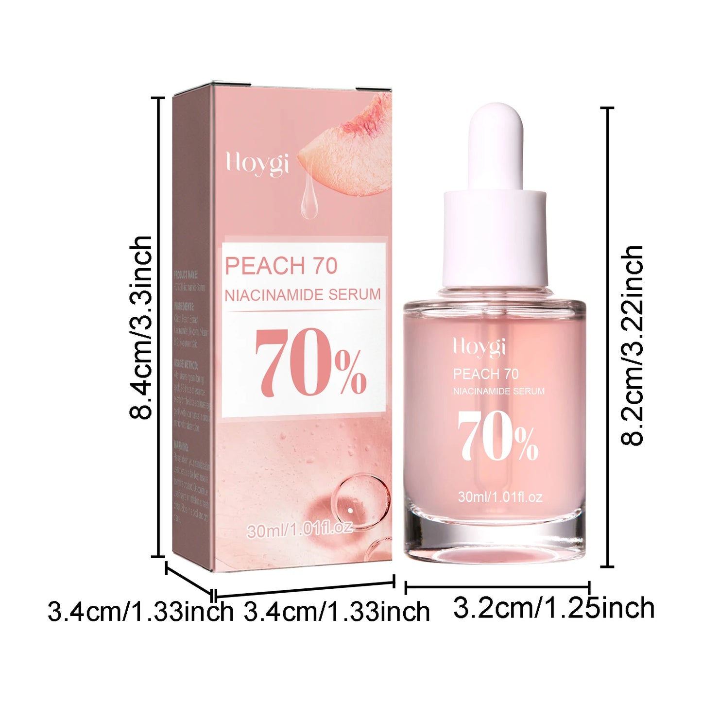 Nicotinamide Anti-Wrinkle Serum – Collagen Lifting & Firming Face Essence, Smooths Fine Lines, Repairing Anti-Aging Skin Care Serum