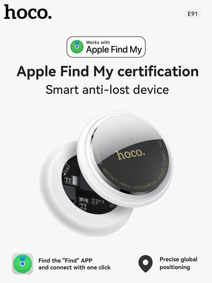 E91 Airtag Bluetooth GPS Smart Tracker Finder for Pet Dog Car Key Wallet Anti-Lost Device