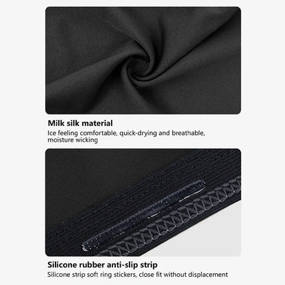 KoKossi Tattoo Print Leg Sleeves - Ice Silk Breathable Non-Slip Compression Sleeves