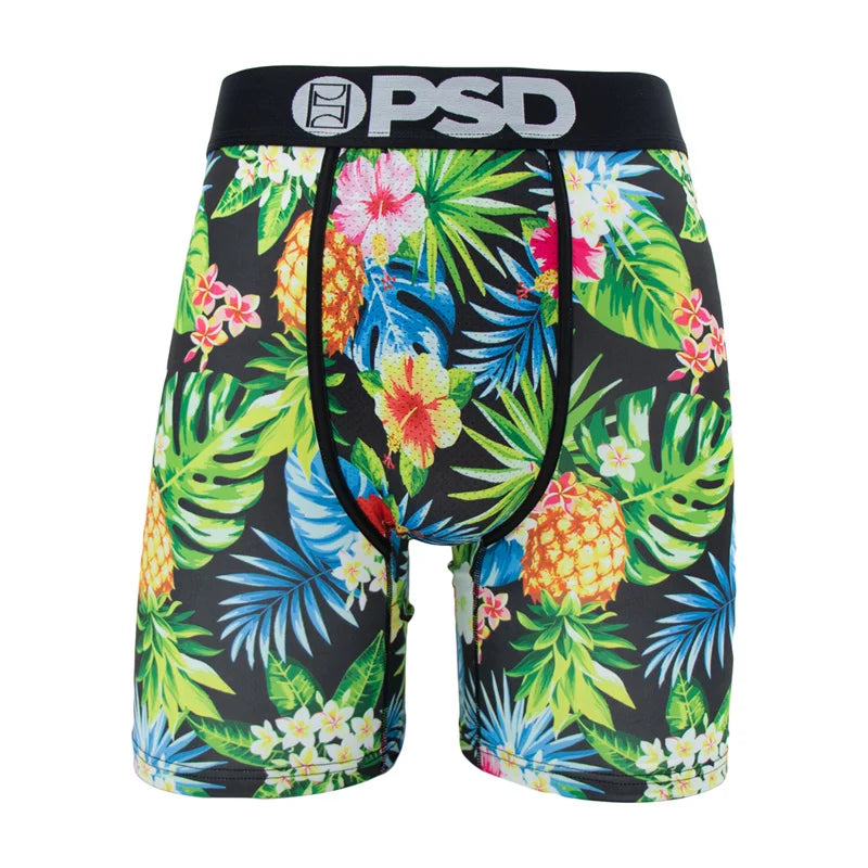 Sexy Men's Printed Boxer Shorts – Breathable Fashion Underwear & Innerwear