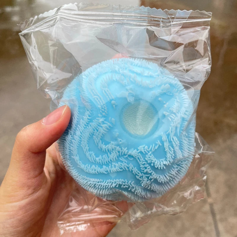 Fuzz Ball Squishy Vent Ball Fidget Toy – Textured Stress Relief Anti-Anxiety Squeeze Toy for Adults