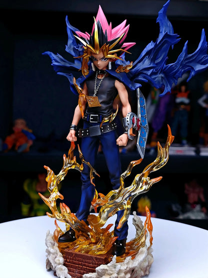 Yugi Muto Duel Monsters Action Figure - 28cm Dark Game PVC Statue, Collectible Figurine & Kids Toy Gift