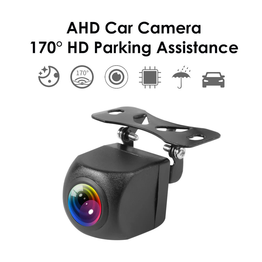 Wireless Car Rear View Camera — HD 170° Waterproof Backup Camera for Android & iOS, 12V/24V