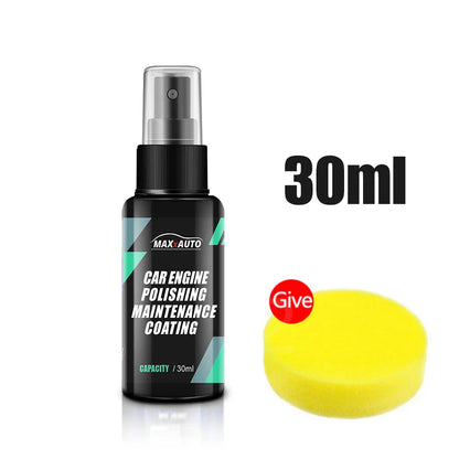 Car Engine Bay Cleaner & Restorer - Powerful Engine Compartment Degreaser for Automotive Cleaning and Polishing