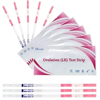EGENS LH Ovulation Test Strips 50pcs – Urine Fertility Kit for Home Use, Over 99% Accuracy Early Detection Test Strips