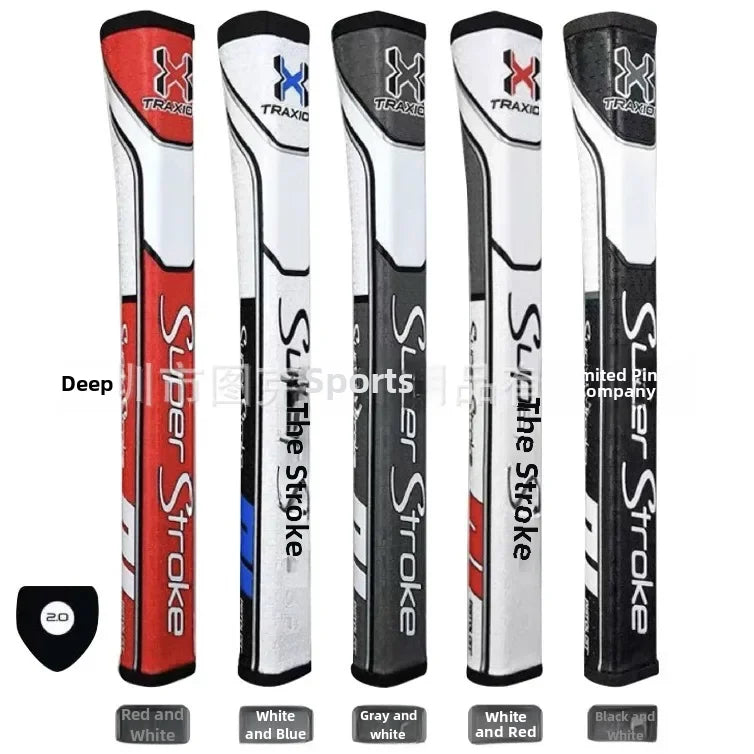 Super Stroke Pistol GT 2.0 Golf PU Putting Grip – Gun Shape Training Aid for Practice Clubs