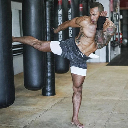 Men’s 2-in-1 Sports Shorts — Double-Layer Running, Gym & Fitness Shorts for Summer