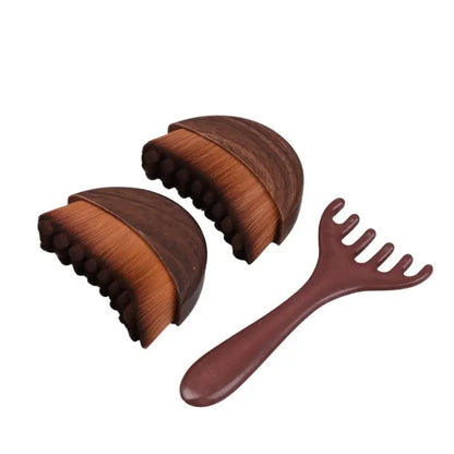 Lymphatic Contour Face Brush – Dry Brushing Massager for Face Sculpting & Drainage
